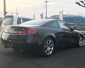 2018.4.10　G35クーペが入庫しました。